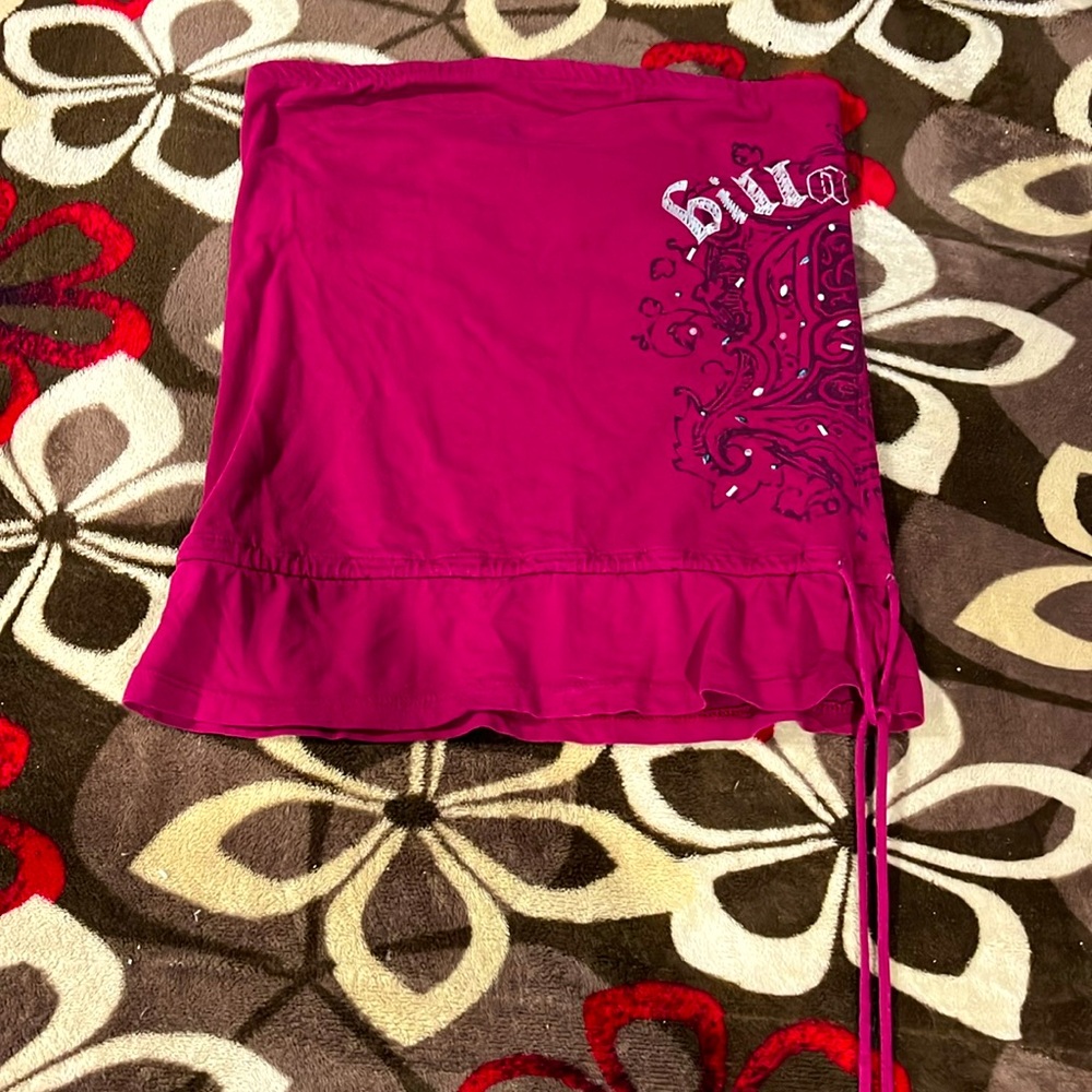 Billabong burgundy tube top